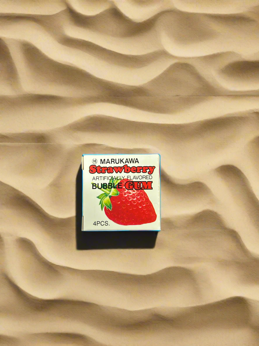 Marukawa Strawberry Bubble Gum
