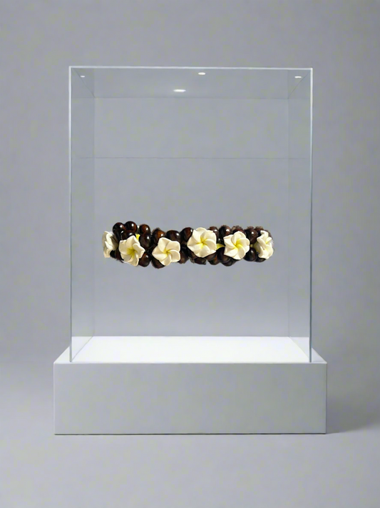 White flower bracelet