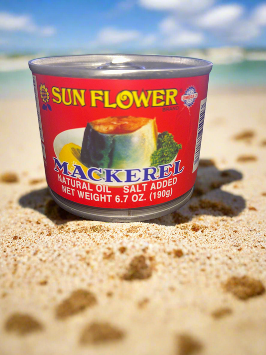 Sunflower Mackerel 6.7oz