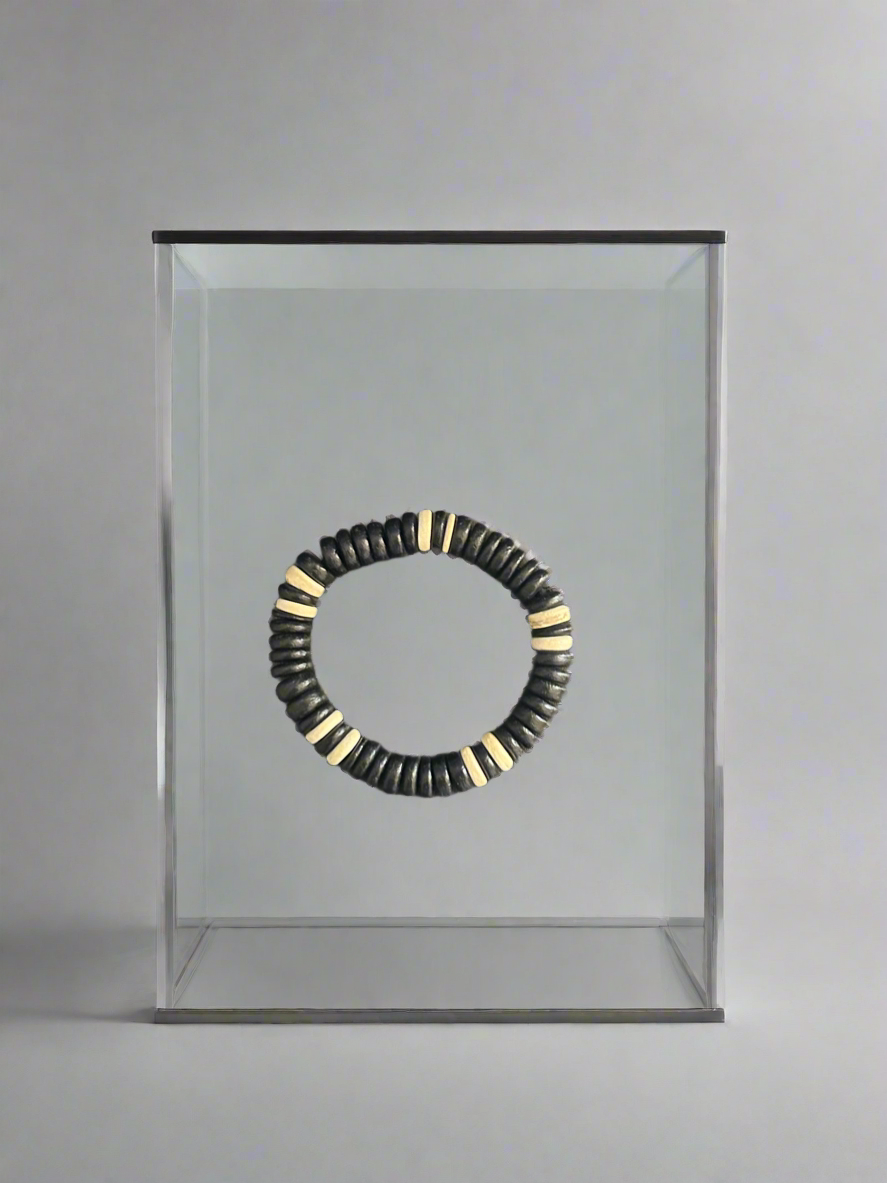 Black and white bracelet