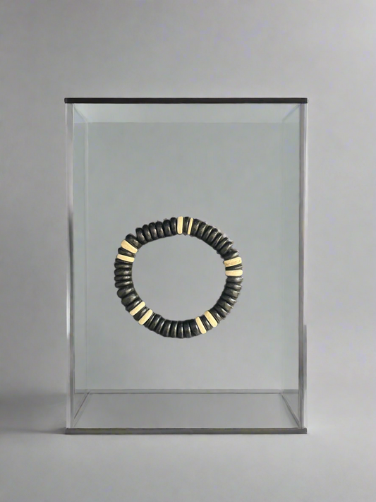Black and white bracelet