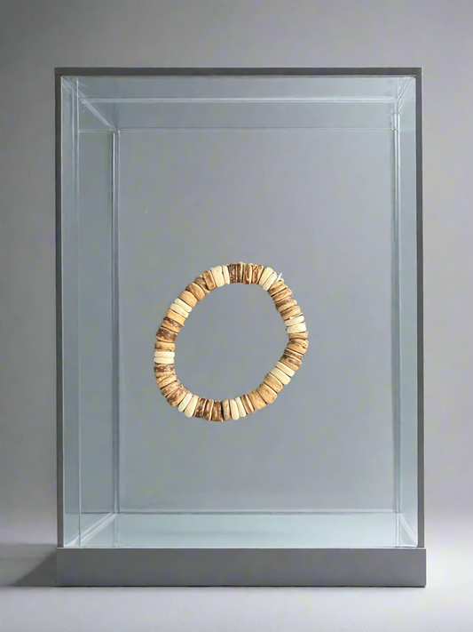 Brown and tan bracelet