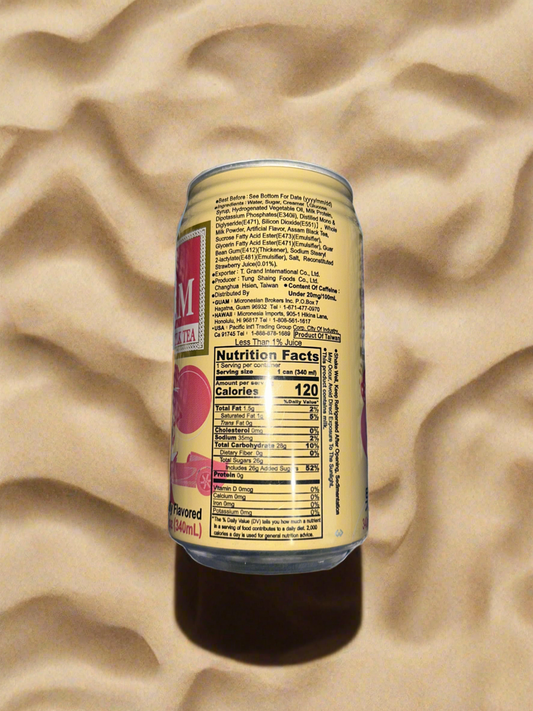 Assam Strawberry Milk Tea 11.5 fl. oz.