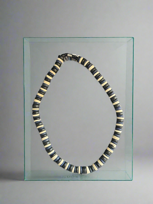 Black and white necklace