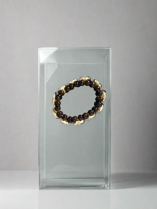 White flower bracelet