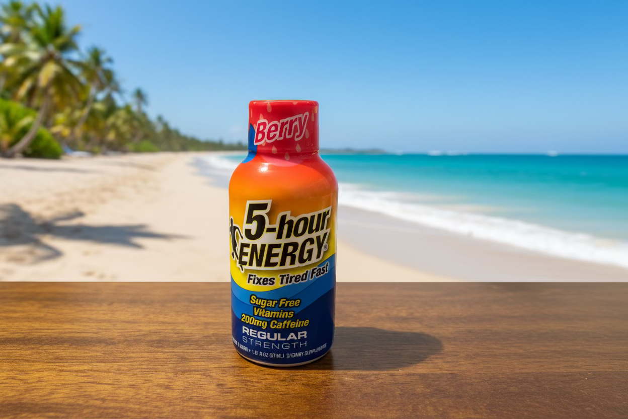 5 Hour Energy Drink Berry Flavor