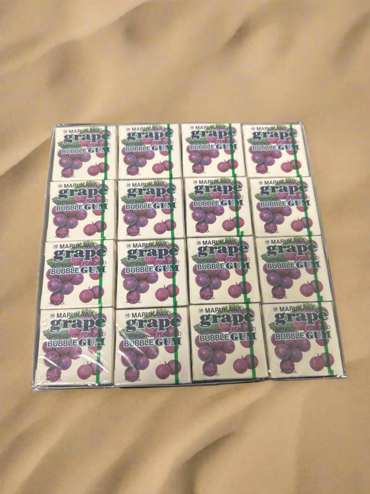 Marukawa Grape Bubble Gum Box