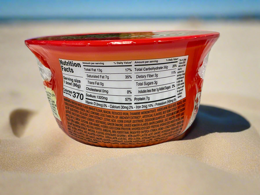 Bowl Noodles Kimchi 3.03oz