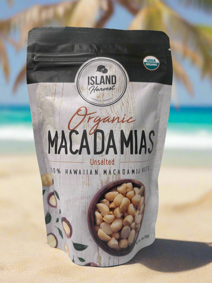Macadamias unsalted 4oz