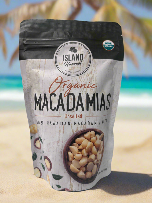 Macadamias unsalted 4oz