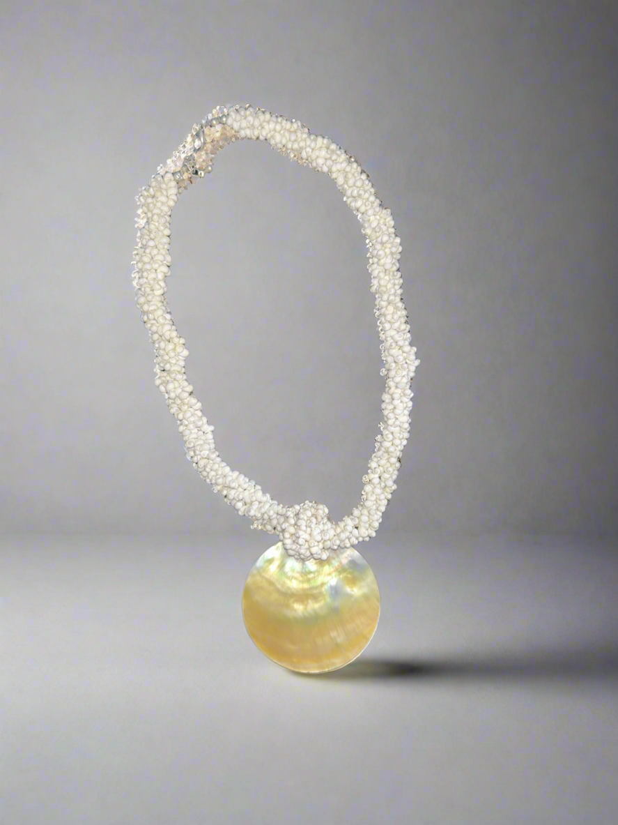 White necklace