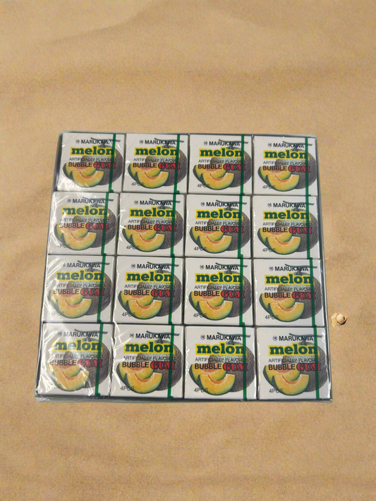 Marukawa Melon Bubble Gum Box