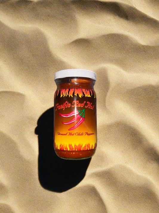 Pacific Red Hot-Ground Hot Chili Peppers 5oz