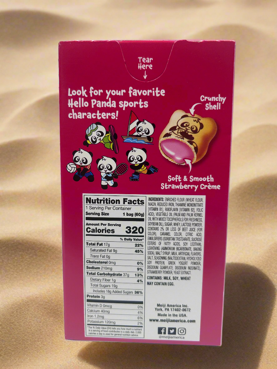 Hello panda Strawberry 2.1oz