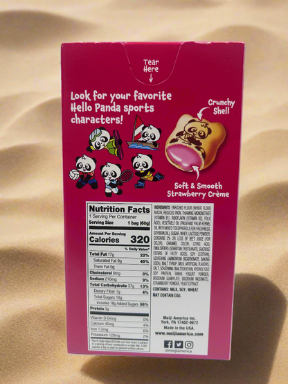 Hello panda Strawberry 2.1oz