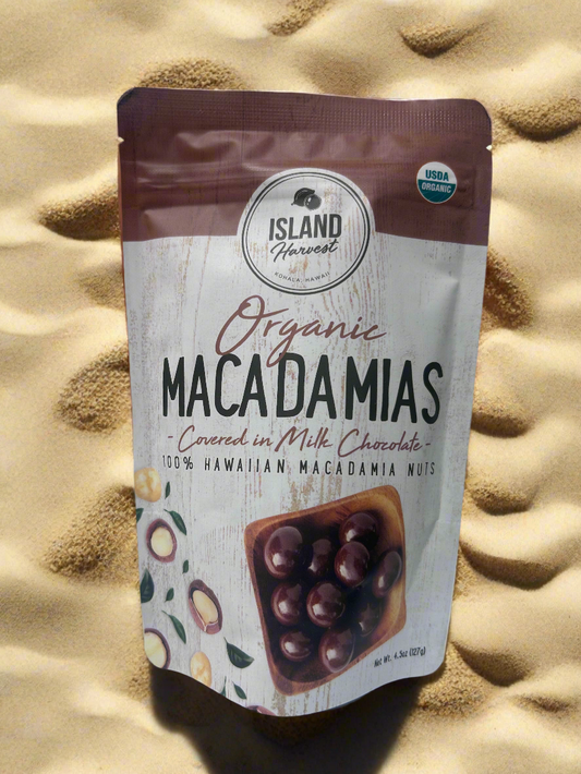Macadamias milk chocolate 4.5oz